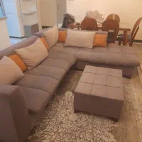 مبل ال ۷نفره راحتی پارچه ترک