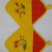 فروش کلی ۲۰ جفت دستگیره پارچه ای آشپزخانه|سفره، حوله، دستمال آشپزخانه|تهران, باغ فیض|دیوار