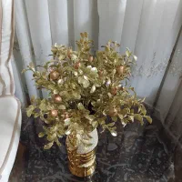 گل و گلدان رومیزی بسیار شیک