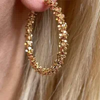 گوشواره حلقه ای خاویاری بزرگ|بدلیجات|اصفهان, کردآباد|دیوار