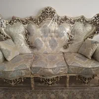 مبل سلطنتی استیل تمام چوب