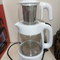 چایی ساز قوری رو کتری جانتک طرح فلر|سماور، چای‌ساز، قهوه‌ساز|کاشان, گبرها|دیوار