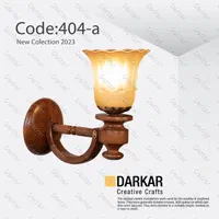 لوستر چوبی مدل سارینا حباب جدید|لوستر و چراغ آویز|کرج, شاهین‌ویلا|دیوار
