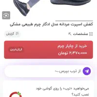 کفش چرم طبیعی طبی|کیف، کفش، کمربند|بروجرد, |دیوار