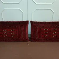 پشتی ترکمن دست باف
