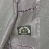 کت شلوار طوسی رنگ