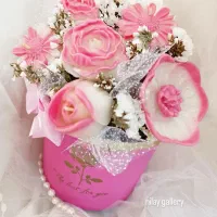 باکس گل شمعی و عروسک تم پاییز|صنایع دستی و سایر لوازم تزئینی|ری, دولت‌آباد|دیوار