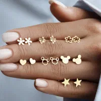 گوشواره میخی مینیمال ۴۰۰ سوتی