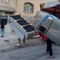 اساس کشی/اثاثیه منزل/اسباب کشی/حمل بار وانت خاور|خدمات حمل و نقل|پارسآباد, |دیوار