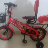 دوچرخه سایز۱۲ قرمز مارک راپیدو