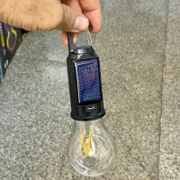 لامپ اضطراری شارژ با پنل خورشیدی نشکن ضدآب