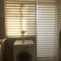 پرده زبرا رنگ سفید|پرده، رانر، رومیزی|مشهد, ایثارگران|دیوار