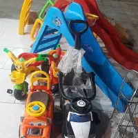 انواع اسبابازی سرسره وسه چرخه وماشین|اسباببازی بچه|زاهدان, |دیوار