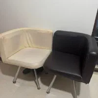 ۴ عدد صندلی چرمی