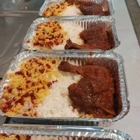 آشپزخانه و بیرون بر حاج مسیح|خدمات پذیرایی، مراسم|نور, |دیوار