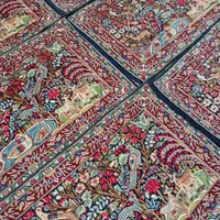 ۶ عددقالیچه دستباف (طرح شکارگاه)