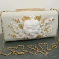 کیف مخمل مجلسی دستدوز|کیف، کفش، کمربند|مشگین شهر, |دیوار