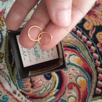 گوشواره طلا حلقه ای ساده|جواهرات|تهران, حشمتیه|دیوار