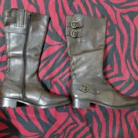 بوت چرم طبیعی مارک mexx بوت بلند