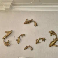 ۶عددمجسمه ماهی درحدنو|مجسمه، تندیس، ماکت|ازنا, |دیوار