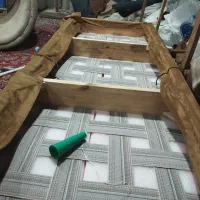 مبل راحتی رایان، با تسمه کشی فشرده،تولیدی انصاری