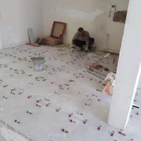 بازسازی کناف کابینت کمددیواری کاغذ قرنیز ماربل|خدمات پیشه و مهارت|کرج, گوهردشت|دیوار