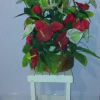 سبد گل مصنوعی نو  و باکس گل سایز یزرگ|گل مصنوعی|کرج, شهرک شهرداری|دیوار