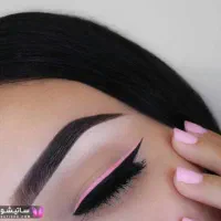 مدل برای خط چشم و لب