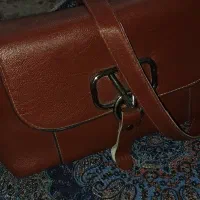 کیف چرم قهوه ایی|کیف، کفش، کمربند|زابل, |دیوار