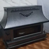 بخاری دودکش دار  طرح شومینه پلار