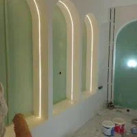 نقاشی ساختمان و کنافکاری|خدمات پیشه و مهارت|نیشابور, شهرک ولیعصر|دیوار