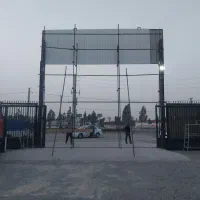 داربست فلزی نما چهارپایه تالبو بنر|خدمات پیشه و مهارت|تهران, یافت آباد شمالی|دیوار