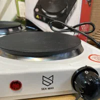 اجاق برقی تک و دو شعله اصلی برند sea max اصل
