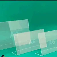 جای کاغذ استند پلکسی رومیزی طلقی اسم اداری A4 A5|لوازم التحریر|تهران, پامنار|دیوار