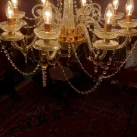 لوستر کریستالی قدیمی|لوستر و چراغ آویز|تهران, بوستان ولایت|دیوار