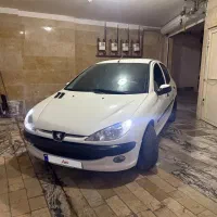 ‌پژو ۲۰۶ سفید مدل ۸۸|خودرو سواری و وانت|مشهد, چهنو|دیوار