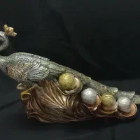 دکوری طاووس نو|مجسمه، تندیس، ماکت|قم, نخودی|دیوار