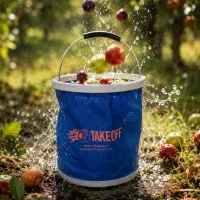 سطل برزنتی ضد آب برای نظافت خودرو و غیره