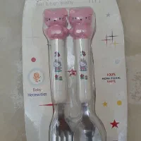 قاشق و چنگال برند چیکو اصل نو|اسباب و اثاث بچه|تهران, شهرک شریعتی|دیوار