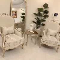 مبلمان هشت نفره کلاسیک به همراه آینه قدی ست|مبلمان خانگی و میز عسلی|تهران, آرژانتین|دیوار