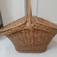 سبد پیک نیک حصیری