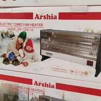 بخاری برقی فن دار ارشیا مدل 1261 با گارانتی معتبر|بخاری، هیتر، شومینه|تهران, میدان ولیعصر|دیوار