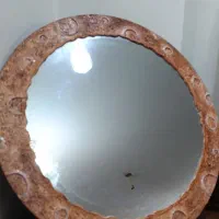 تابلو دیوارکوب آینه دکوراتیو برجسته ماه|تابلو، نقاشی، عکس|بندرعباس, |دیوار