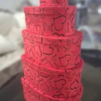 باکس قلبی روکش مخمل