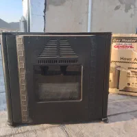 بخاری تمیز سالم دوتا و ویترین جلو آشپزخانه فروشی|بخاری، هیتر، شومینه|مهاجران, |دیوار