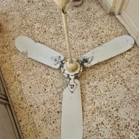 پنکه سقفی سالم قدیمی سنگین