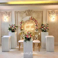 گل آرایی بله برون /بادکنک آرایی/سفره عقد