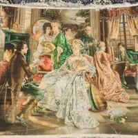 تابلو فرش ابریشم اعلا دستباف 150×110|تابلو فرش|قزوین, |دیوار