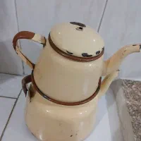 قوری و کتری لعابی قدیمی