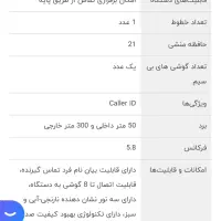 گوشی پاناسونیک TG5776|تلفن رومیزی|تهران, قلهک|دیوار